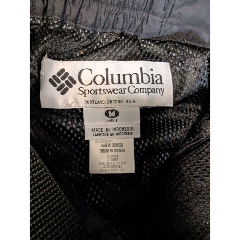 Columbia Men’s M Black Ski Snow Pants Insulated Winter Boarding Belted Mesh Line - Picture 15 of 16
